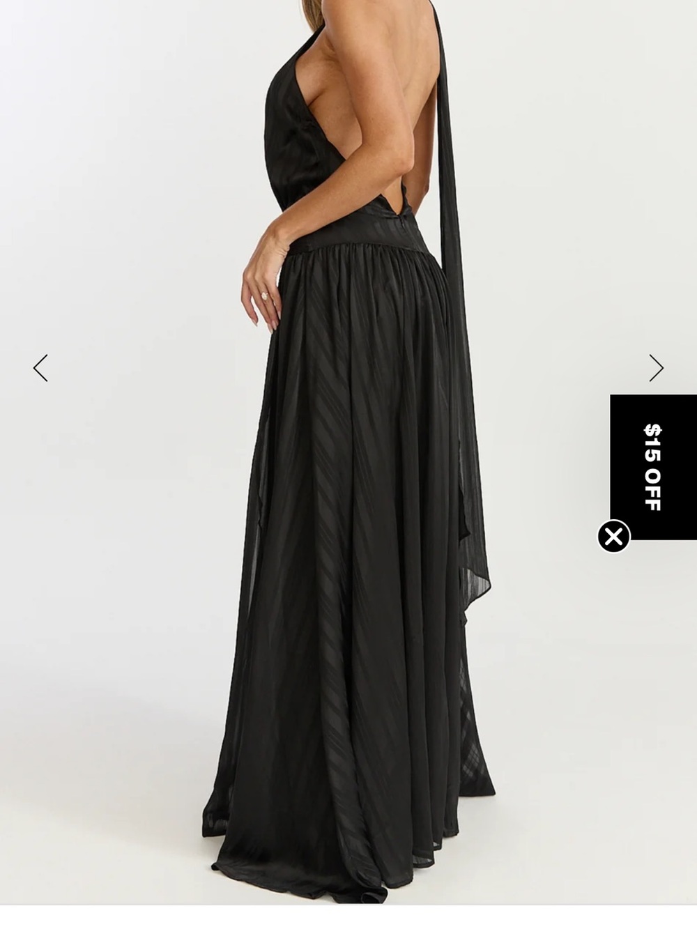 Black Mirabelle Maxi Dress